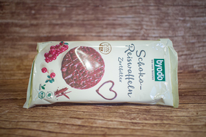 Galette de riz complet au chocolat noir 65 g BIO