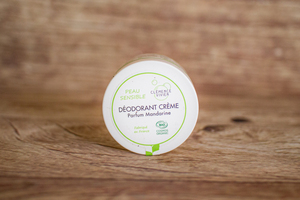 Déodorant crème peau sensible, mandarine 50 g BIO
