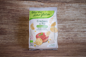 crackers de riz à l’huile d’olive sans gluten 40 g BIO