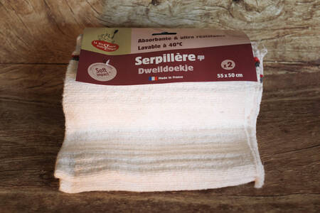 Serpillère lot de 2  