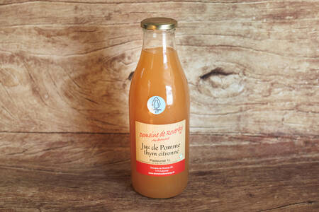 jus pomme et thym citronné 1 l BIO